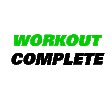 Workout Complete Sticker by XTRAFIT