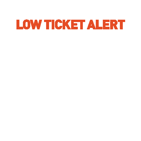 Low Ticket Alert Sticker by Thalia Hall