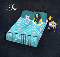 Night Sleep GIF by Lara Paulussen