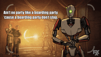 Barry Boarding Party GIF by Archer