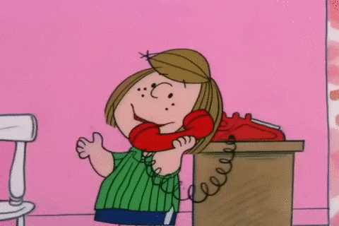 Charlie Brown Phone GIF by Peanuts - Find & Share on GIPHY