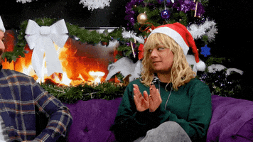 Christmas Reaction GIF by Sleeping Giant Media