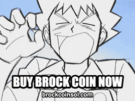 BrockOnSol upset buy now brock brock coin GIF