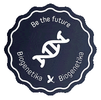 Heart Dna Sticker by Biogenetika