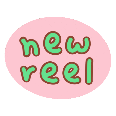Click Here Pink And Green Sticker