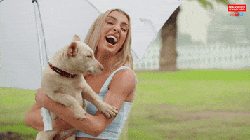 Puppy Reaction GIF by Married At First Sight