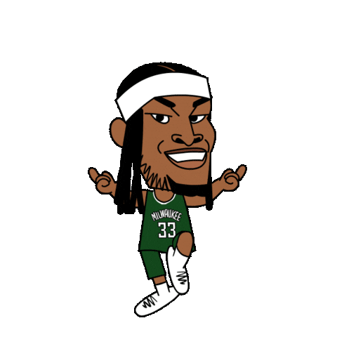 Milwaukee Bucks Knockout Sticker