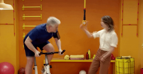 Go Work Out GIF by Radio-Canada - Find & Share on GIPHY