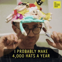 Big Hat Party GIF by 60 Second Docs