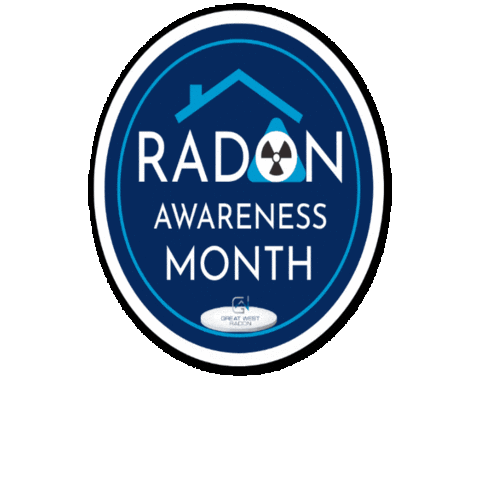 Great  West  Radon Sticker