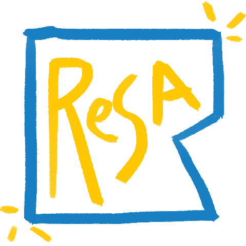 Resa residencias de estudiantes Sticker