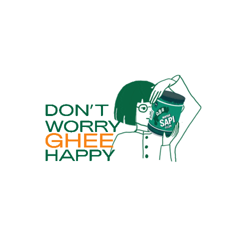 Ghee Sticker by QBBMalaysia