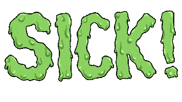 Sick Slime Sticker