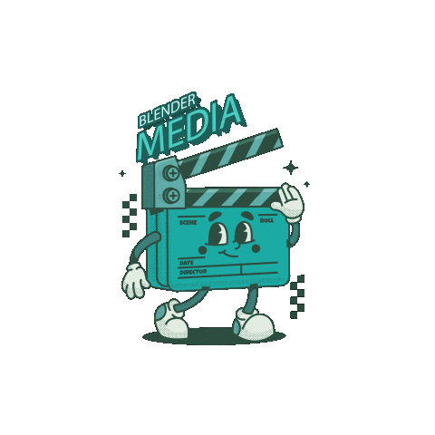 Blender Video Icon Sticker by Blender Media