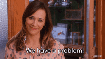 Parks And Recreation Problem GIF by PeacockTV