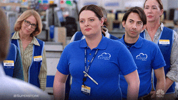 over it nbc GIF by Superstore