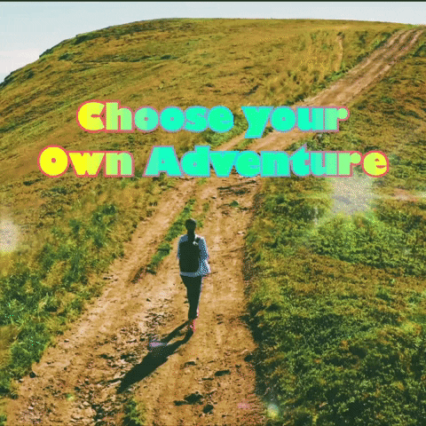 Choose Your Own Adventure Love GIF By The3Flamingos
