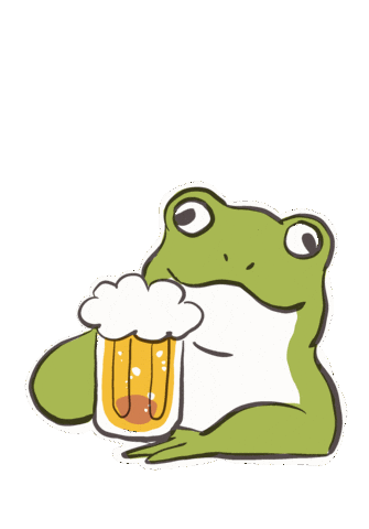 乾杯 Sticker by 河童堂