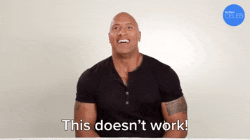 Not Working The Rock GIF by BuzzFeed