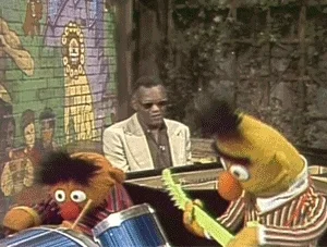 Sesame Street Drums GIF