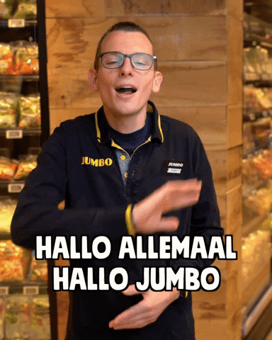 Gebarentaal Hallo Allemaal GIF by Jumbo