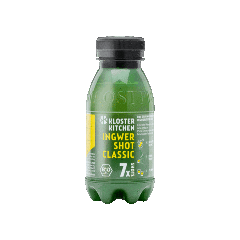 Shots Ingwer Sticker by klosterkitchen