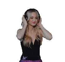 Pink Listen Sticker by Melissa Naschenweng