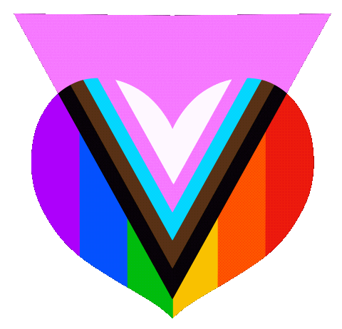 Gay Pride Sticker by Queer Geekery