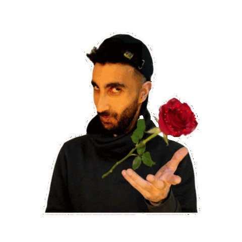 Flower Thank Sticker