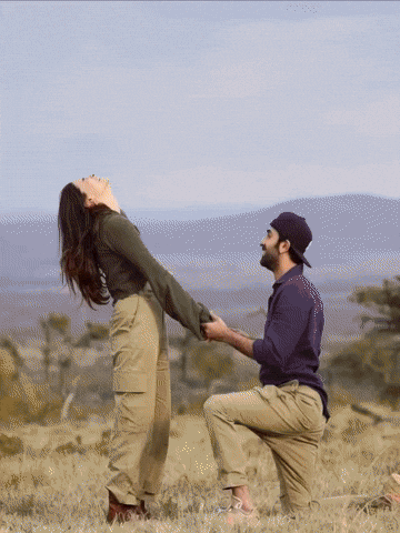Propose Alia Bhatt GIF