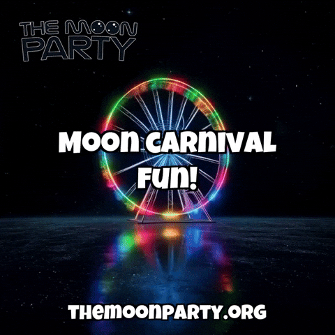 Sarcastic Ferris Wheel GIF by The Moon Party