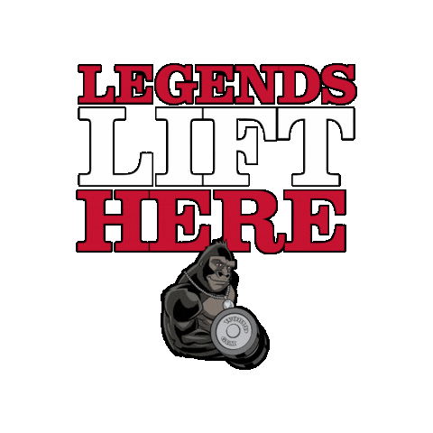 Gorilla Sticker by World Gym