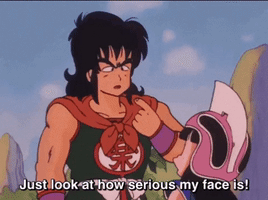 Serious Face GIF