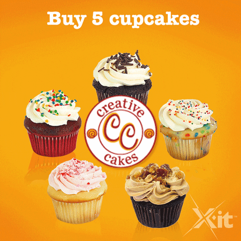 Cupcake GIF by X-it