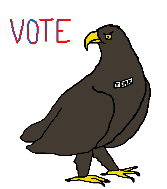 Original Character Vote Sticker by Angry Duck