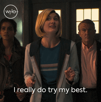 i do my best jodie whittaker GIF by Doctor Who
