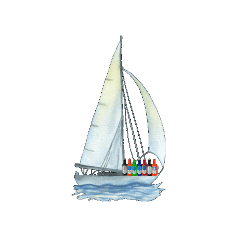 Segelboot Sticker by JJs Manöverschluck