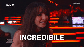 Ambra Angiolini Incredibile GIF by X Factor Italia