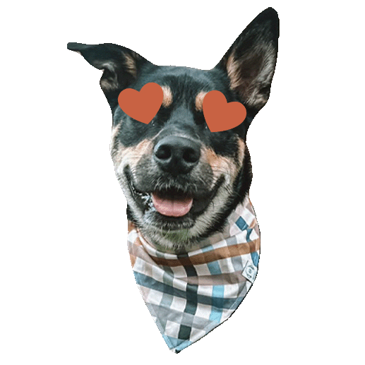 Heart Toast Sticker