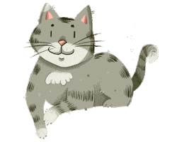 Cat Sticker by NEKTON GmbH