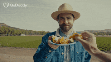 Hungry Mexican Food GIF by GoDaddy