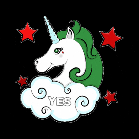Unicorn Yes GIF