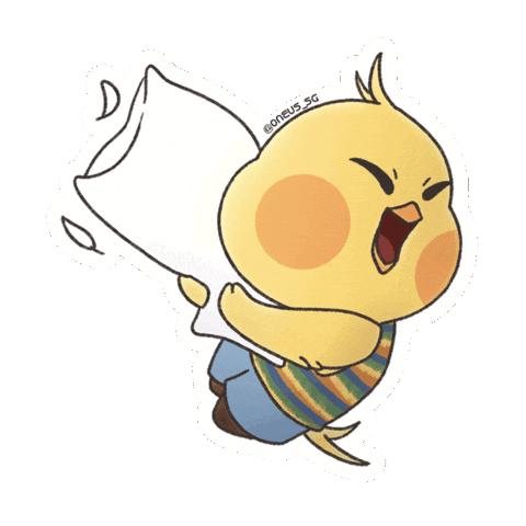 Singapore Chick Sticker