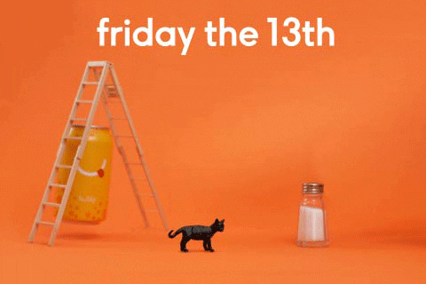 Friday The 13Th Luck GIF by bubly - Find & Share on GIPHY