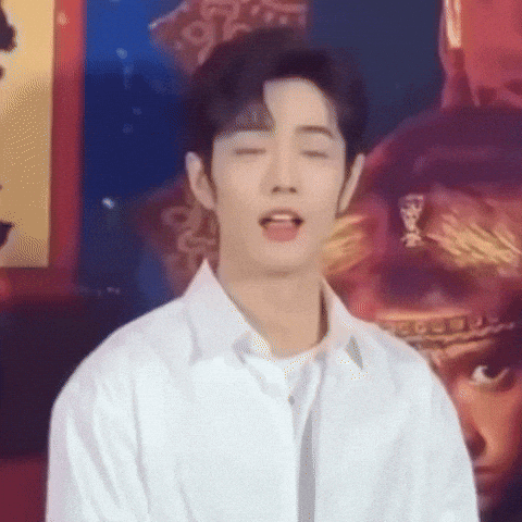 Embarassed Smile GIF