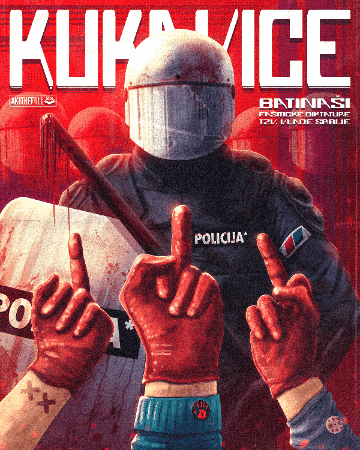 Protest Serbia GIF