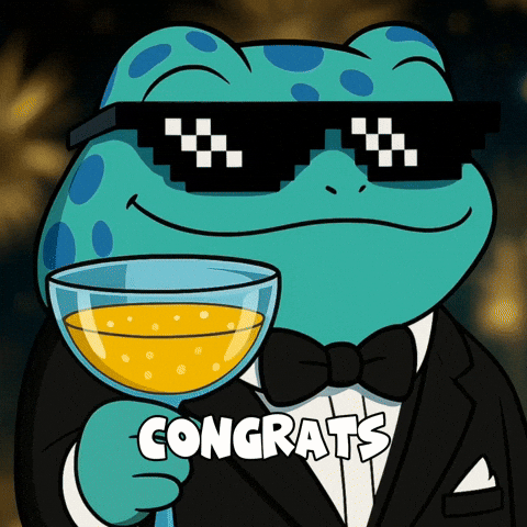 Congrats Congratulations GIF by Tamitos