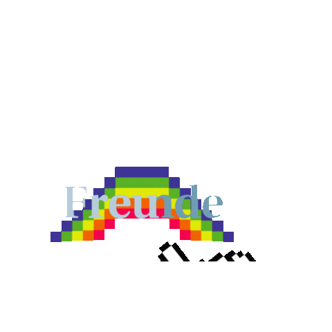 Fremde Werden Freunde Sticker