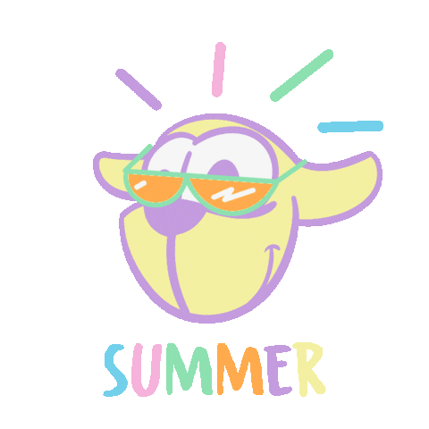 Dog Summer Sticker by Ferribiella