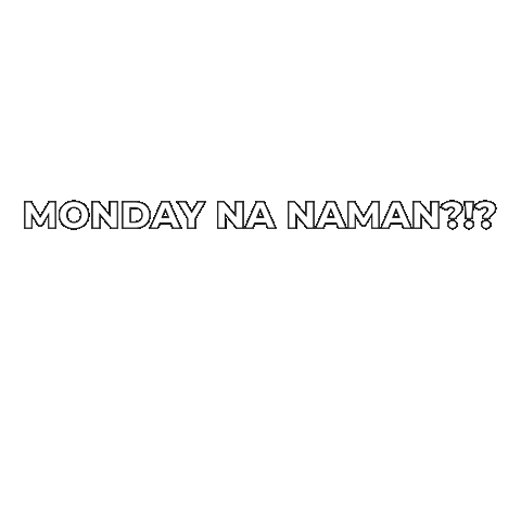 Monday Sticker